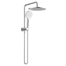 Avalon 250mm Round Short Twin Shower
